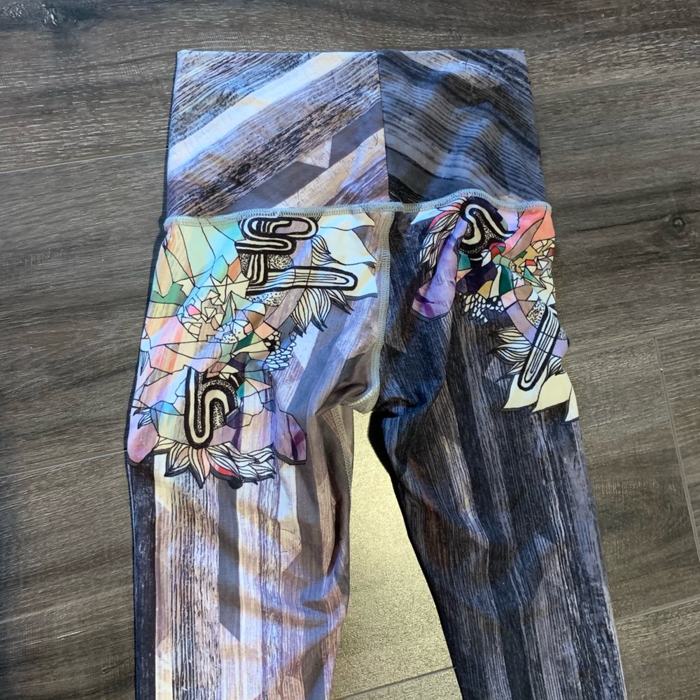 Love laugh love yoga pants